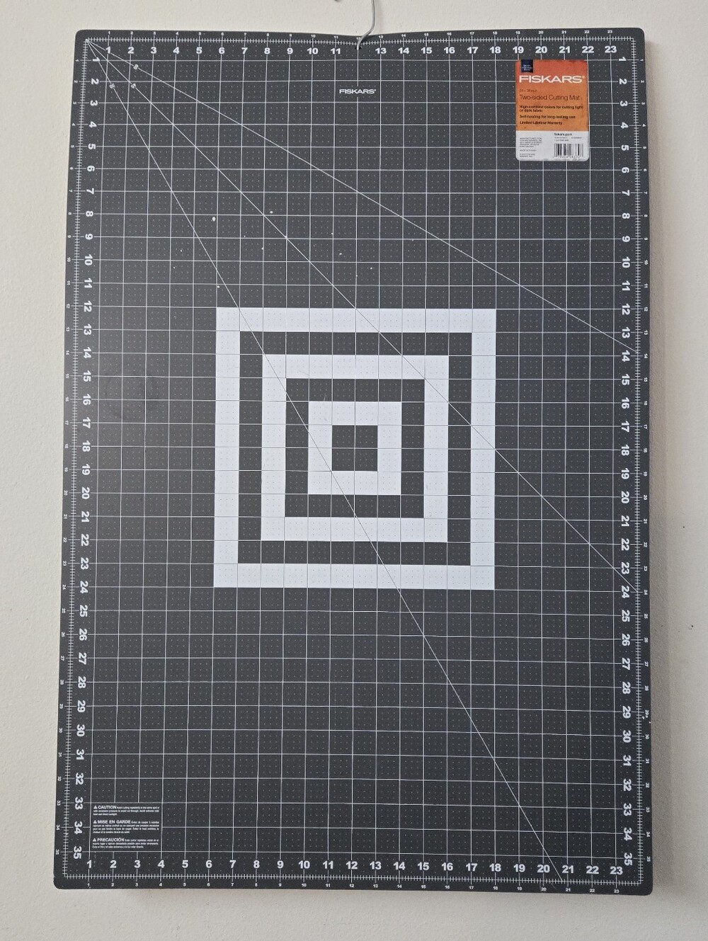 Fiskars Self Healing Cutting Mat for Quilting, Arts and Crafts, 24" x 36"